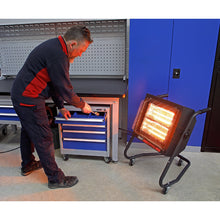 Load image into Gallery viewer, Sealey Infrared Halogen Heater 1.4/2.8kW 230V