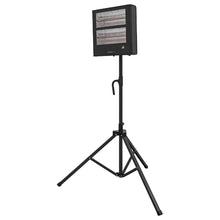 Load image into Gallery viewer, Sealey Infrared Quartz Heater - 1.4-2.8kW/230V - Tripod Stand