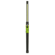Load image into Gallery viewer, Sealey Rechargeable Slim Folding Pocket Light 2 COB & 1 SMD LED - Green