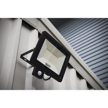 Load image into Gallery viewer, Sealey Extra-Slim Floodlight, PIR Sensor 100W SMD LED