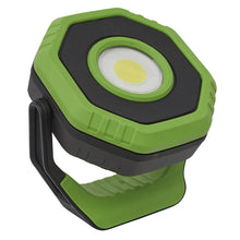 Load image into Gallery viewer, Sealey Rechargeable Pocket Floodlight, Magnet 360° 14W COB LED - Green