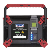 Load image into Gallery viewer, Sealey Rechargeable Portable Floodlight & Power Bank 20W COB LED