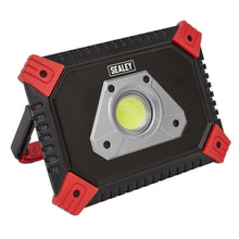 Load image into Gallery viewer, Sealey Rechargeable Portable Floodlight & Power Bank 20W COB LED