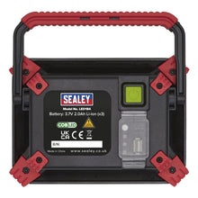 Load image into Gallery viewer, Sealey Rechargeable Portable Floodlight & Power Bank 20W COB LED