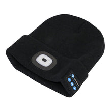 Load image into Gallery viewer, Sealey Beanie Hat 1W SMD LED USB Rechargeable, Wireless Headphones