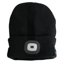 Load image into Gallery viewer, Sealey Beanie Hat 1W SMD LED USB Rechargeable, Wireless Headphones