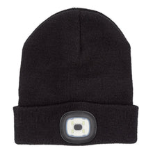 Load image into Gallery viewer, Sealey Beanie Hat 1W SMD LED USB Rechargeable