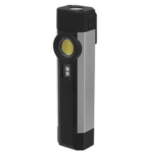 Load image into Gallery viewer, Sealey Rechargeable Aluminium Pocket Light, UV 3W COB & 1W SMD LED