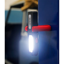 Load image into Gallery viewer, Sealey Rechargeable Inspection Light 5W COB & 3W SMD LED, Power Bank - Red