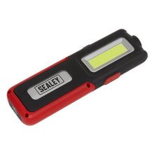 Load image into Gallery viewer, Sealey Rechargeable Inspection Light 5W COB & 3W SMD LED, Power Bank - Red