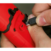 Load image into Gallery viewer, Sealey Rechargeable 360° Inspection Light 3W COB & 1W SMD LED Red Lithium-Polymer