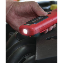 Load image into Gallery viewer, Sealey Rechargeable 360° Inspection Light 3W COB & 1W SMD LED Red Lithium-Polymer