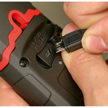 Load image into Gallery viewer, Sealey Rechargeable 360° Inspection Light 3W COB & 1W SMD LED Black Lithium-Polymer