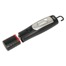 Load image into Gallery viewer, Sealey Rechargeable 360° Inspection Light 7 SMD & 3W SMD LED Black Lithium-ion