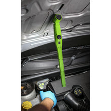 Load image into Gallery viewer, Sealey Rechargeable 360° Slim Inspection Light 8W & 1W SMD LED Green Lithium-ion