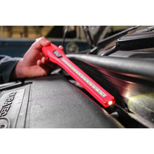 Load image into Gallery viewer, Sealey Rechargeable 360° Slim Inspection Light 8W & 1W SMD LED Red Lithium-ion