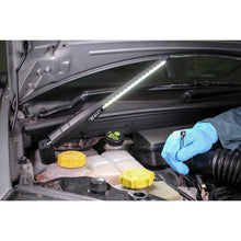 Load image into Gallery viewer, Sealey Rechargeable 360° Slim Inspection Light 8W & 1W SMD LED Black Lithium-ion