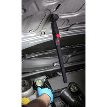 Load image into Gallery viewer, Sealey Rechargeable 360° Slim Inspection Light 8W & 1W SMD LED Black Lithium-ion