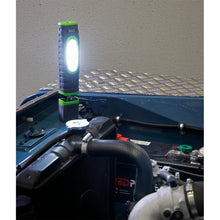 Load image into Gallery viewer, Sealey Rechargeable 360° Inspection Lamp 24 SMD & 3W SMD LED Green 2 x Lithium-ion