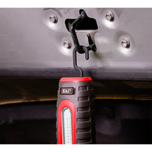 Load image into Gallery viewer, Sealey Rechargeable 360° Inspection Light 24 SMD & 3W SMD LED Red 2 x Lithium-ion