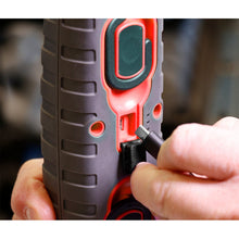 Load image into Gallery viewer, Sealey Rechargeable 360° Inspection Light 24 SMD & 3W SMD LED Red 2 x Lithium-ion