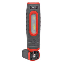 Load image into Gallery viewer, Sealey Rechargeable 360° Inspection Light 24 SMD & 3W SMD LED Red 2 x Lithium-ion