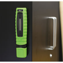 Load image into Gallery viewer, Sealey Rechargeable 360° Inspection Light 14 SMD & SMD 3W LED - Green