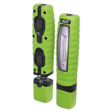 Load image into Gallery viewer, Sealey Rechargeable 360° Inspection Light 14 SMD & SMD 3W LED - Green