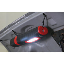 Load image into Gallery viewer, Sealey Rechargeable 360° Inspection Light 16 SMD & 3W SMD LED Black 2 x Lithium-ion