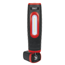 Load image into Gallery viewer, Sealey Rechargeable 360° Inspection Light 16 SMD & 3W SMD LED Black 2 x Lithium-ion