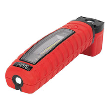 Load image into Gallery viewer, Sealey Rechargeable 360° Inspection Light 14 SMD & 3W SMD LED Red Lithium-ion
