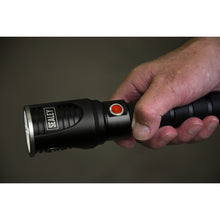 Load image into Gallery viewer, Sealey Aluminium Torch 10W SMD LED Adjustable Focus Rechargeable, USB Port