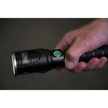 Load image into Gallery viewer, Sealey Aluminium Torch 60W COB LED Adjustable Focus Rechargeable, USB Port