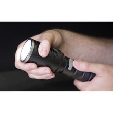 Load image into Gallery viewer, Sealey Aluminium Torch 60W COB LED Adjustable Focus Rechargeable, USB Port