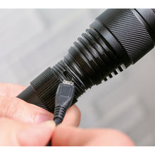 Load image into Gallery viewer, Sealey Aluminium Torch 10W SMD LED Adjustable Focus Rechargeable