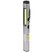 Load image into Gallery viewer, Sealey Penlight Torch, UV 5W COB & 3W SMD LED, Laser Pointer Rechargeable