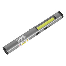 Load image into Gallery viewer, Sealey Penlight Torch, UV 5W COB & 3W SMD LED, Laser Pointer Rechargeable