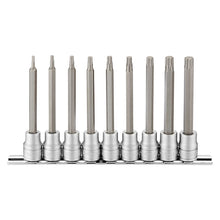 Load image into Gallery viewer, Teng Socket Set 3/8" Drive Long TX Bit 9pcs