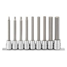 Load image into Gallery viewer, Teng Socket Set 3/8" Drive Long Hex Bit 9pcs