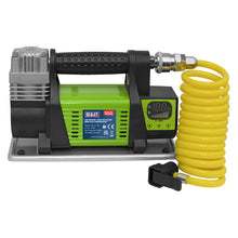 Load image into Gallery viewer, Sealey Digital Tyre Inflator/Mini Air Compressor 12V