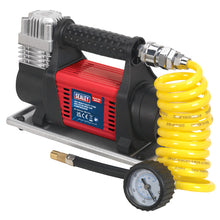 Load image into Gallery viewer, Sealey Tyre Inflator/Mini Air Compressor 12V Heavy-Duty (MAC04)