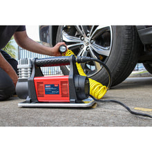 Load image into Gallery viewer, Sealey Tyre Inflator/Mini Air Compressor 12V Heavy-Duty (MAC07)