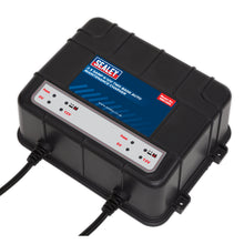 Load image into Gallery viewer, Sealey Two Bank 6/12V 10A (2 x 5A) Auto Maintenance Charger
