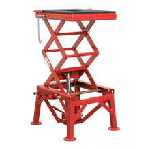 Load image into Gallery viewer, Sealey Hydraulic Motorcycle Lift Off-Road/Trials Bikes 135kg