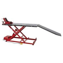 Load image into Gallery viewer, Sealey Motorcycle Lift 680kg Capacity Heavy-Duty Electro/Hydraulic