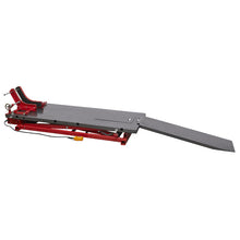 Load image into Gallery viewer, Sealey Motorcycle Lift 680kg Capacity Heavy-Duty Electro/Hydraulic