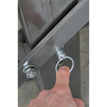 Load image into Gallery viewer, Sealey Single Post Hydraulic Motorcycle Lift 450kg Capacity