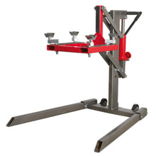 Load image into Gallery viewer, Sealey Single Post Hydraulic Motorcycle Lift 450kg Capacity