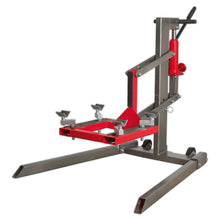Load image into Gallery viewer, Sealey Single Post Hydraulic Motorcycle Lift 450kg Capacity