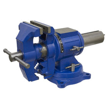 Load image into Gallery viewer, Sealey Vice Cast Iron Multifunction Swivel Base 150mm (6")